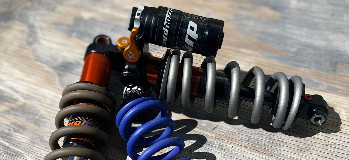 Suspension Spring Rower Custom MTB suspension springs with MRP ShredKOTE – Mountain Racing Products