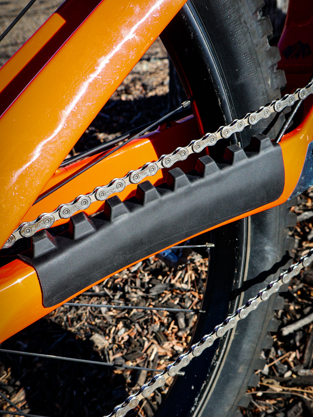 gravel bike chainstay protector Hush Guard Chainstay Protector