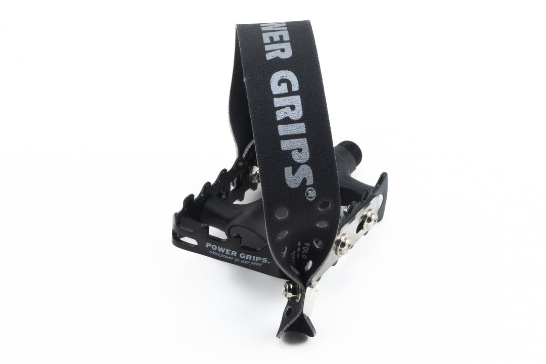 pedale sport Power Grip Sport Pedals and Strap Set, Black