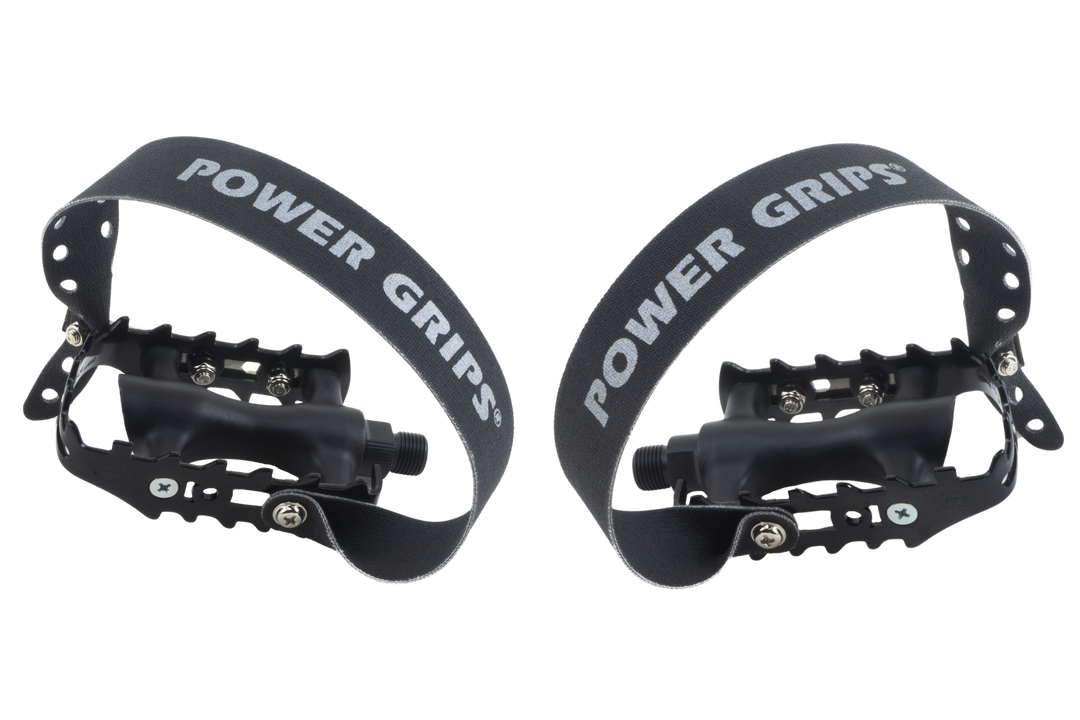 Power Grips Sport Pedal Kit with XL Straps- Blemished Final Sale